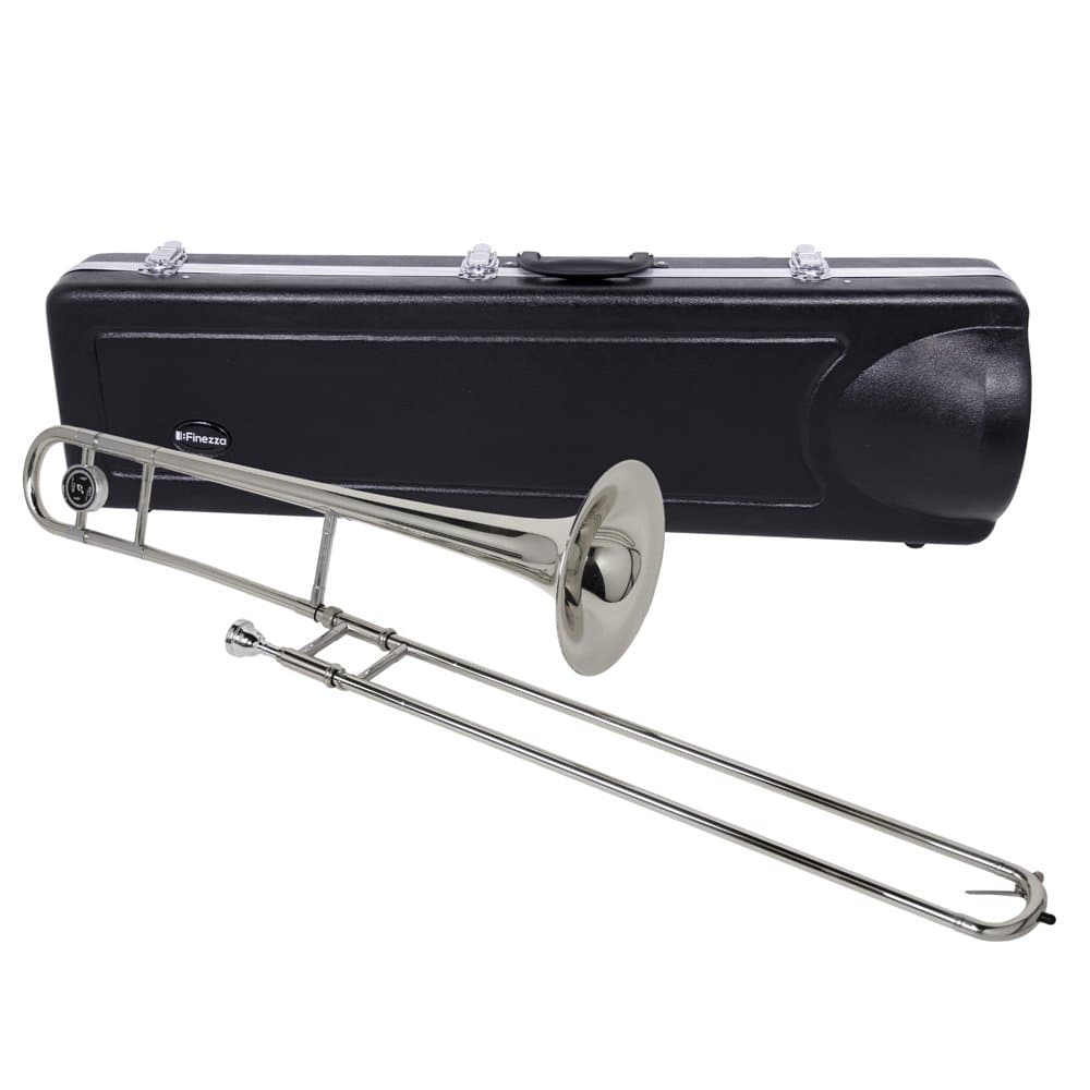 Trombone with Hard Case - Nickel