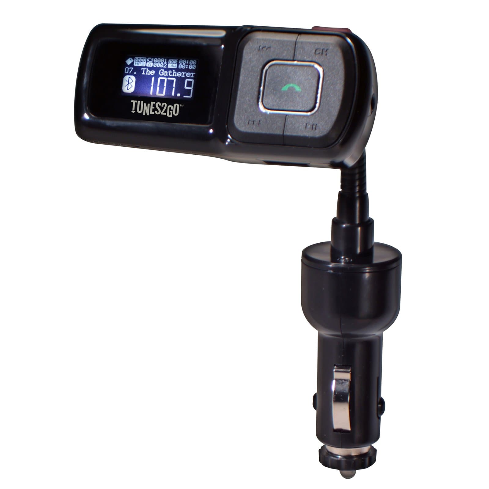 Tunes2Go Bluetooth Handsfree Car Kit/FM Transmitter (Black)