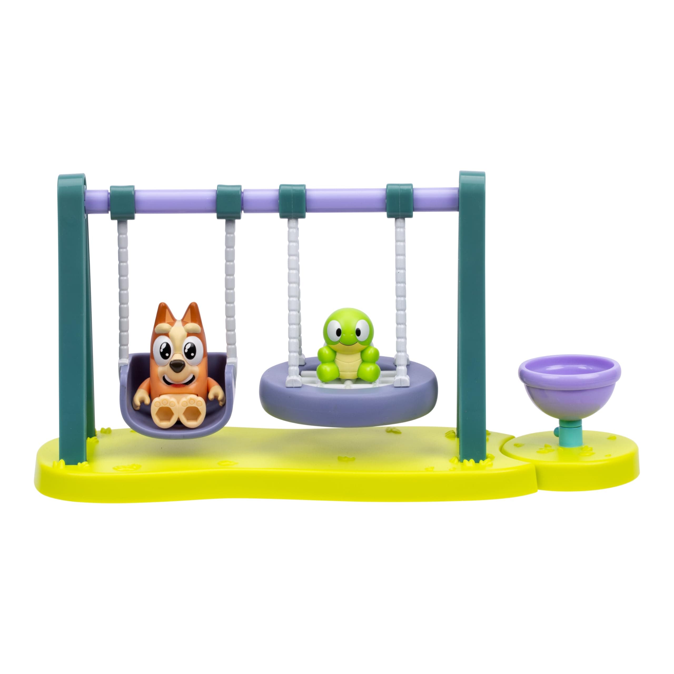 Turtleboy Backyard Playground Set – Includes Bingo & Turtleboy Figures – Playground Set for Backyards Involving Imaginative Play