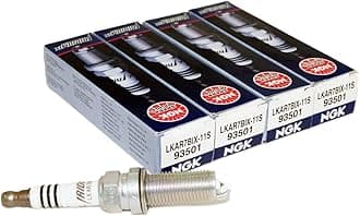 NGK LKAR7BIX-11S Iridium IX Spark Plug (93501 Iridium Ix), 4 Pack