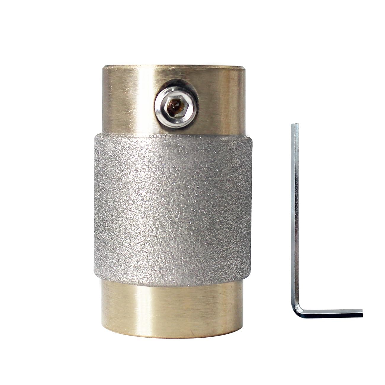 3/4 Inch Brass Core Stained Glass Grinder Bits - Diamond Grinder Bit Head Tools for Stained Glass Drilling