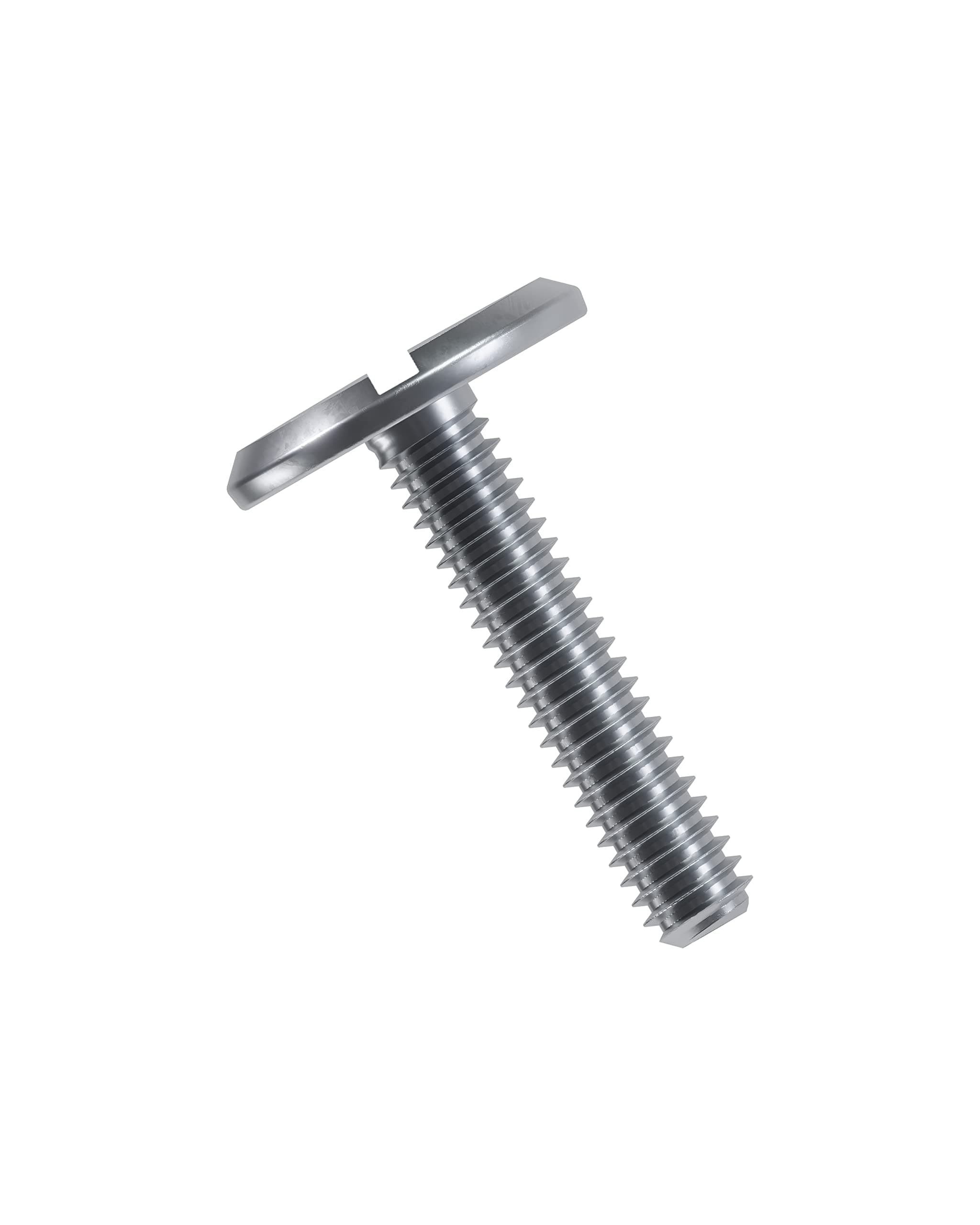Hillman Group Combo Sidewalk Bolt, Hurricane Hardware, 25 Pieces, Rust-Resistant, Durable, Truss Head, (1/4" x 1") Stainless Steel (707308)