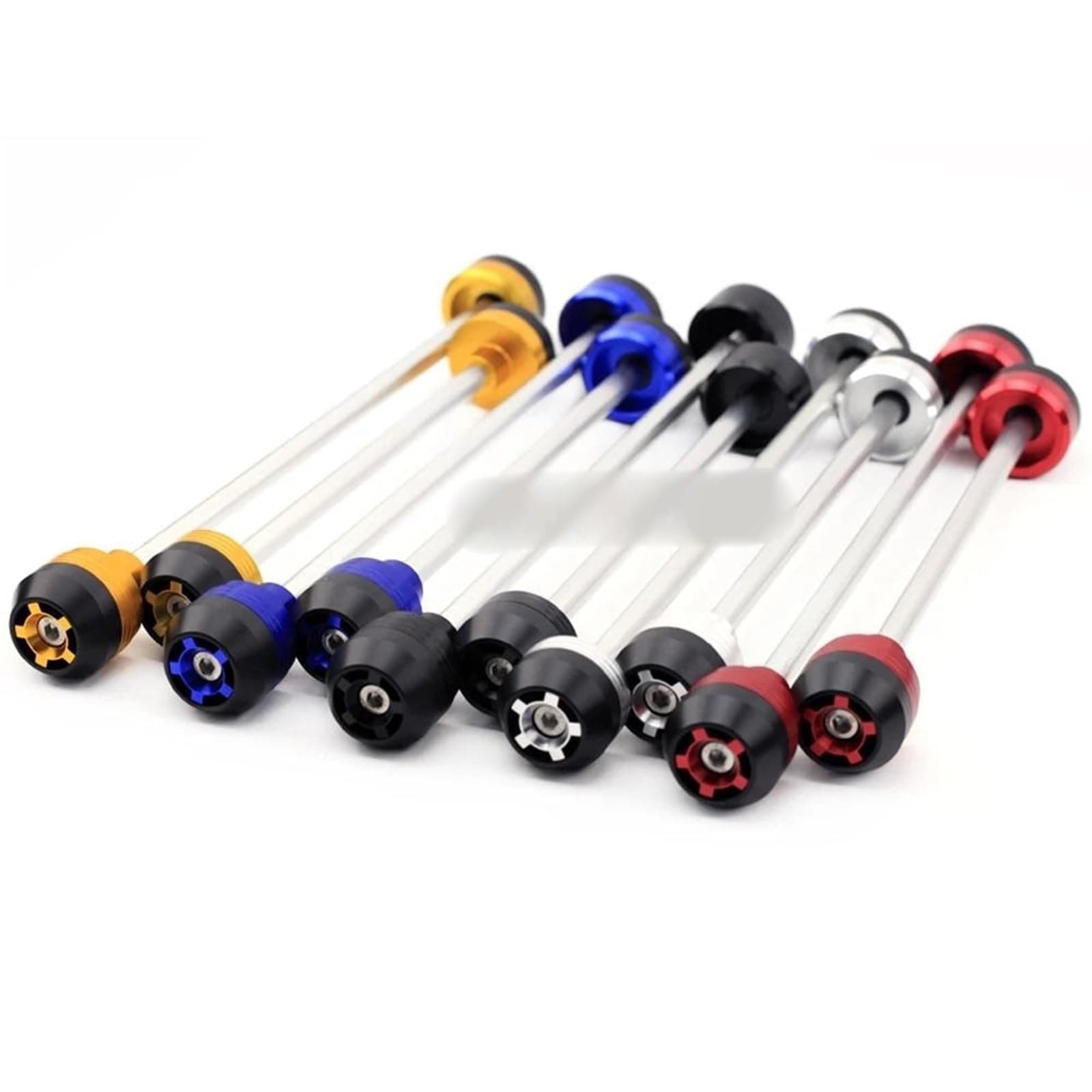 Engine Front Rear Axle Fork Crash Sliders for CBR1000RR Motorcycle Accessories Wheel Protector (Color : CBR1000RR 08-14 SIve)