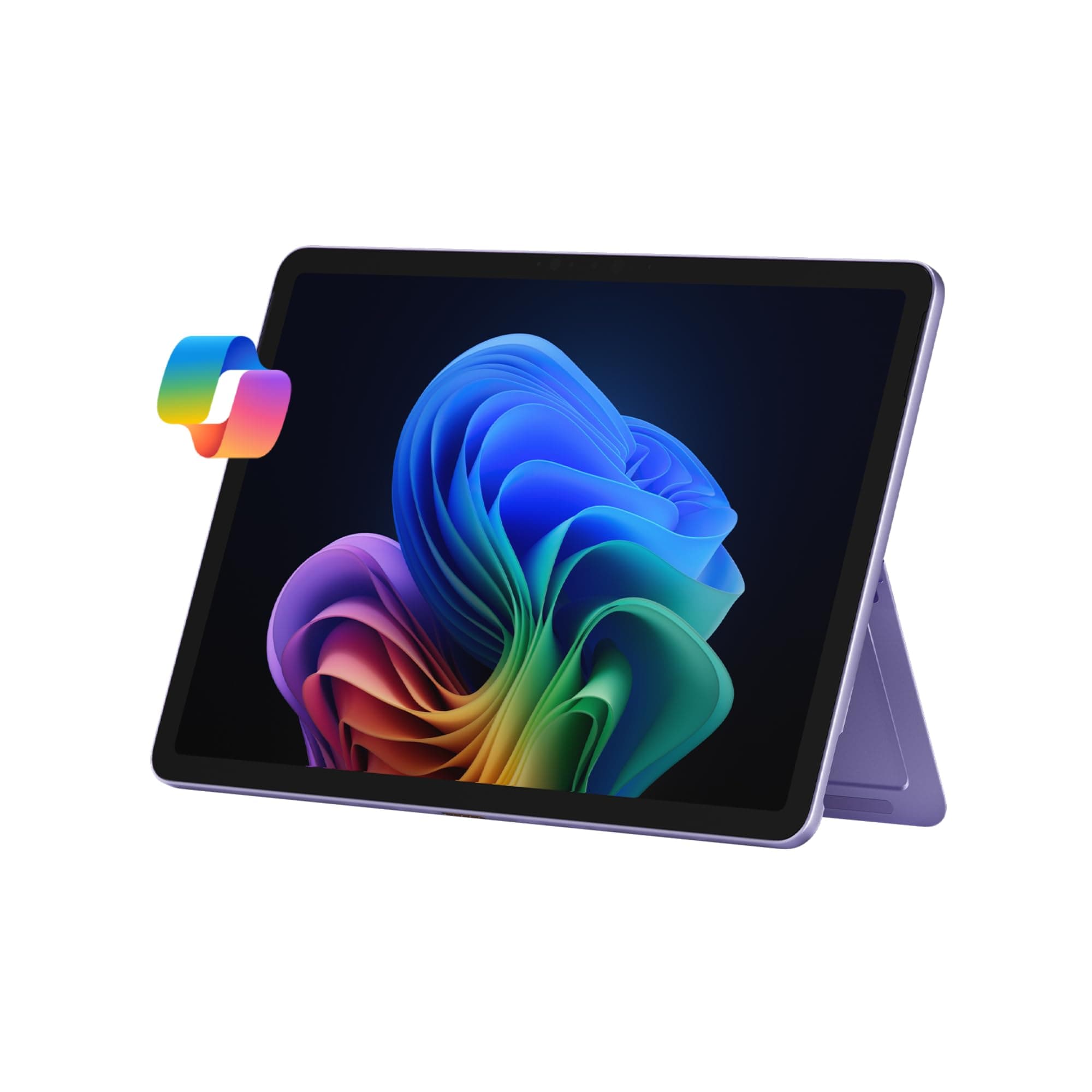 Surface Pro 2-in-1 Laptop/Tablet (2025), Windows 11 Copilot+ PC, 12" Touchscreen Display, Snapdragon X Plus (8 Core), 16GB RAM, 512GB Storage, Violet