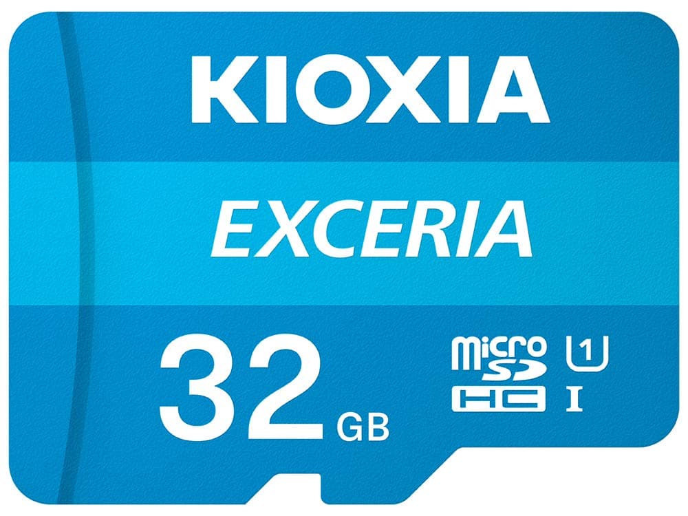 32GB Exceria Microsd Memory Card U1 Class 10 100Mb/S Max Read Speed, Full Hd Video Recording