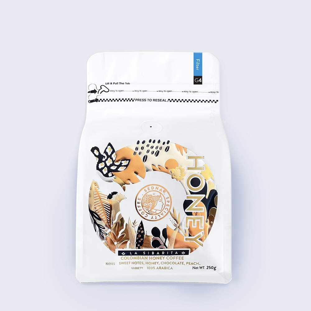 Colombian HONEY Process- FILTER Ground - Medium Roast - 250g