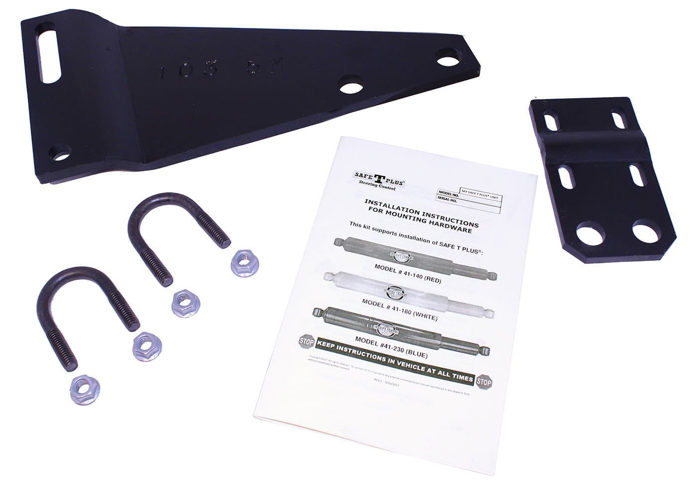 RV Steering Stabilizer Mounting Kit (Model: W-104K1.5)