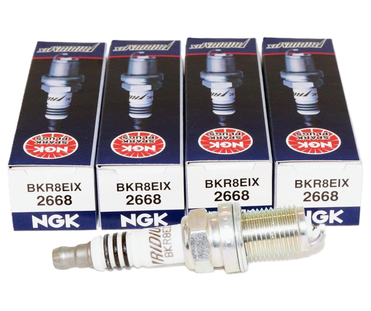 4 New NGK Iridium IX Spark plug BKR8EIX # 2668