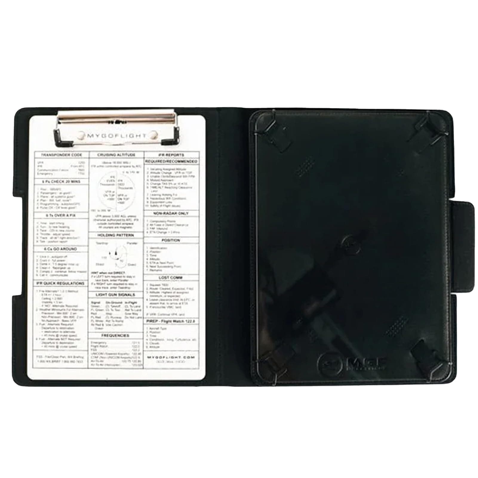 iPad Mini Kneeboard Folio C - Universal Mini (For any iPad mini, Galaxy Tab 7, and any other 7-8 inch tablets)
