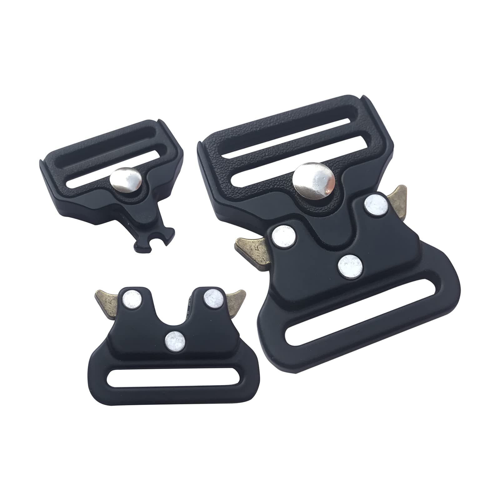 TXZWJZ Metal Tactical Belt 1in 2 Pack Quick Release Buckle Replacement