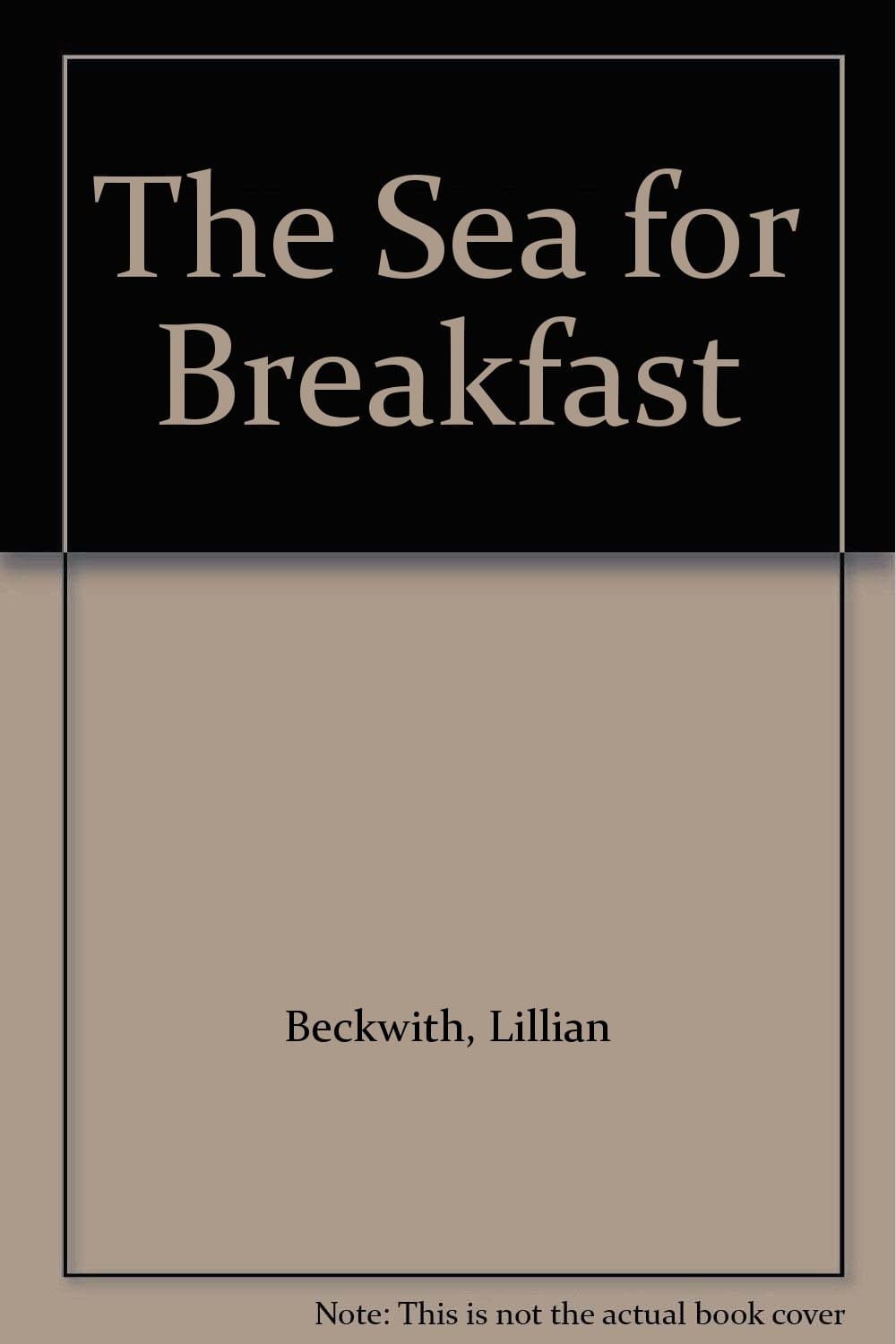 The Sea for Breakfast [LARGE PRINT]