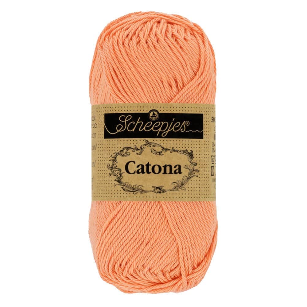 Scheepjes - Scheepjes Catona 524 Apricot Yarn - 1x10g