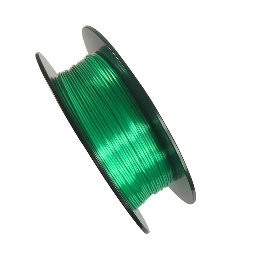 3D Printer Pilament Silky PLA 1.75 mm Jade Green 0.5 KG (500 G) Silk Feeling PLA Material