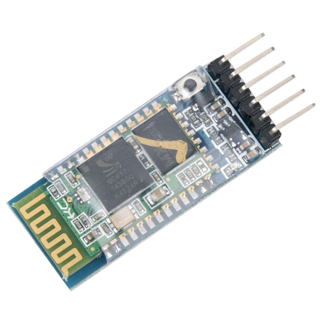 HiLetgo HC-05 6 Pin Wireless Bluetooth RF Transceiver Module Serial BT Module for Arduino