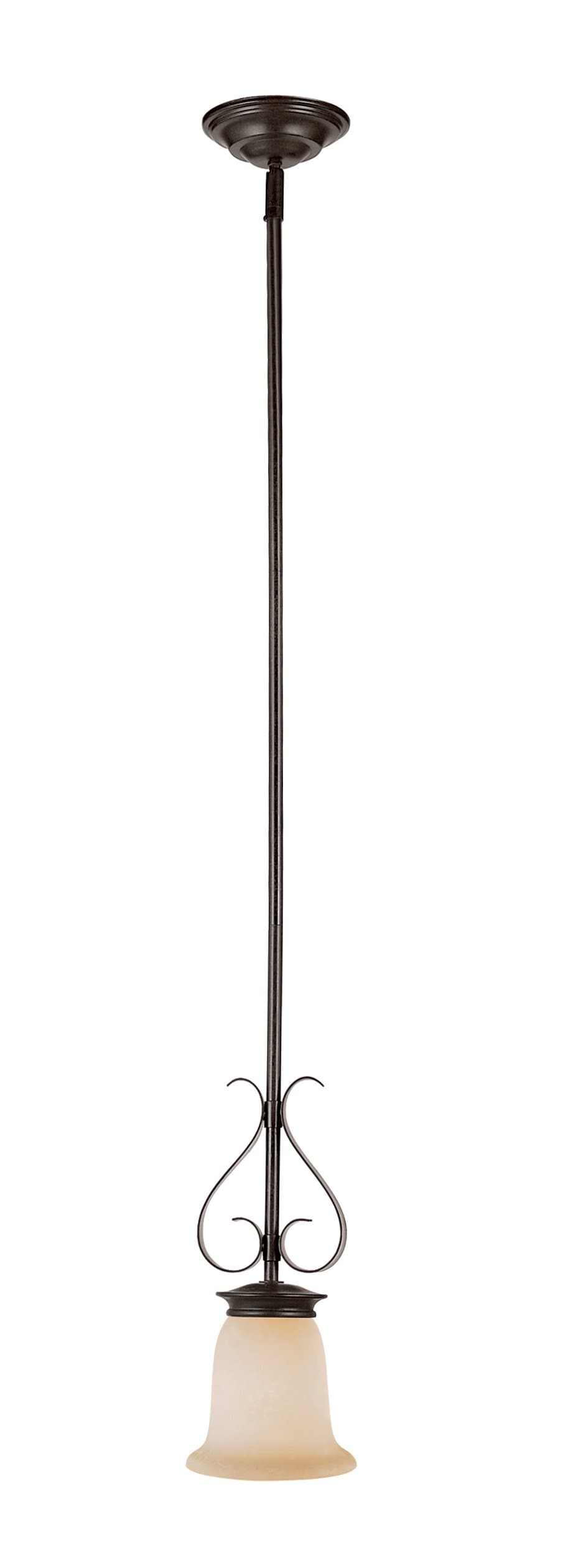 Trans Globe Lighting 3990 BK Georgian Mini Drop Pendant