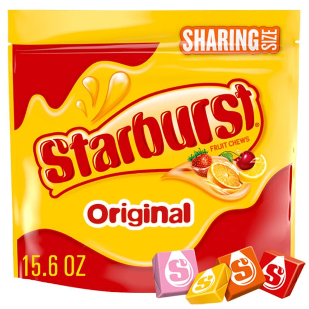 STARBURST Original Fruit Chews Candy, 15.6-Ounce Pouch