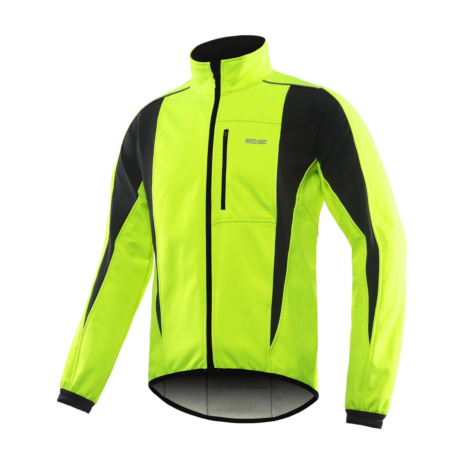Winter Warm UP Thermal Softshell Cycling Jacket Windproof Waterproof 15-k