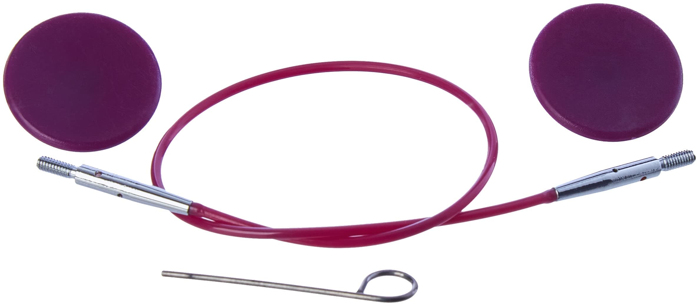 Purple Single Interchangeable Cable - 20 cm to Make 40cm IC Needle