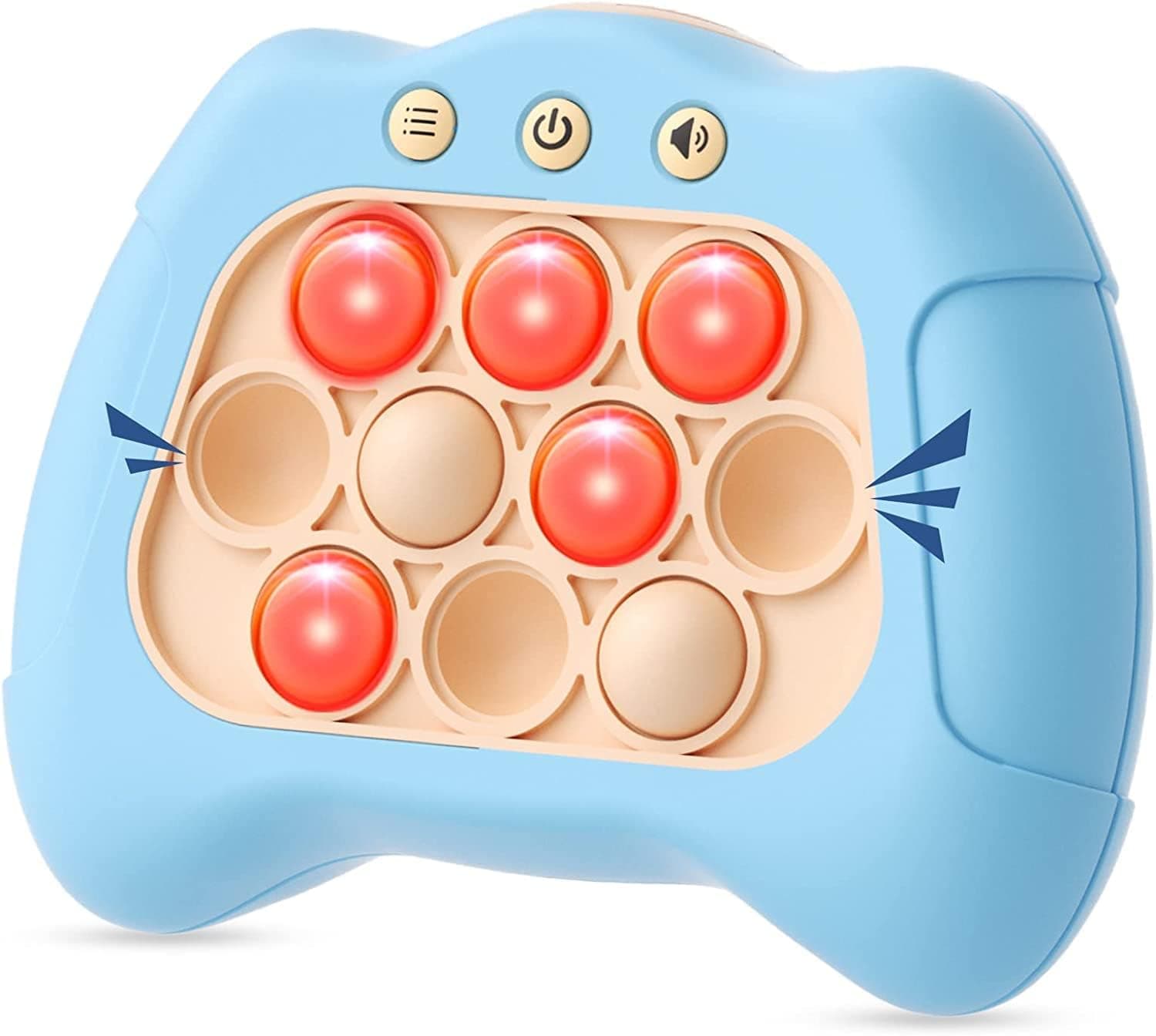 Kiti kits Pop The Target! Handheld Speed Pushing Game Machine: A Fun Board for Family Assoterd Color Delivered