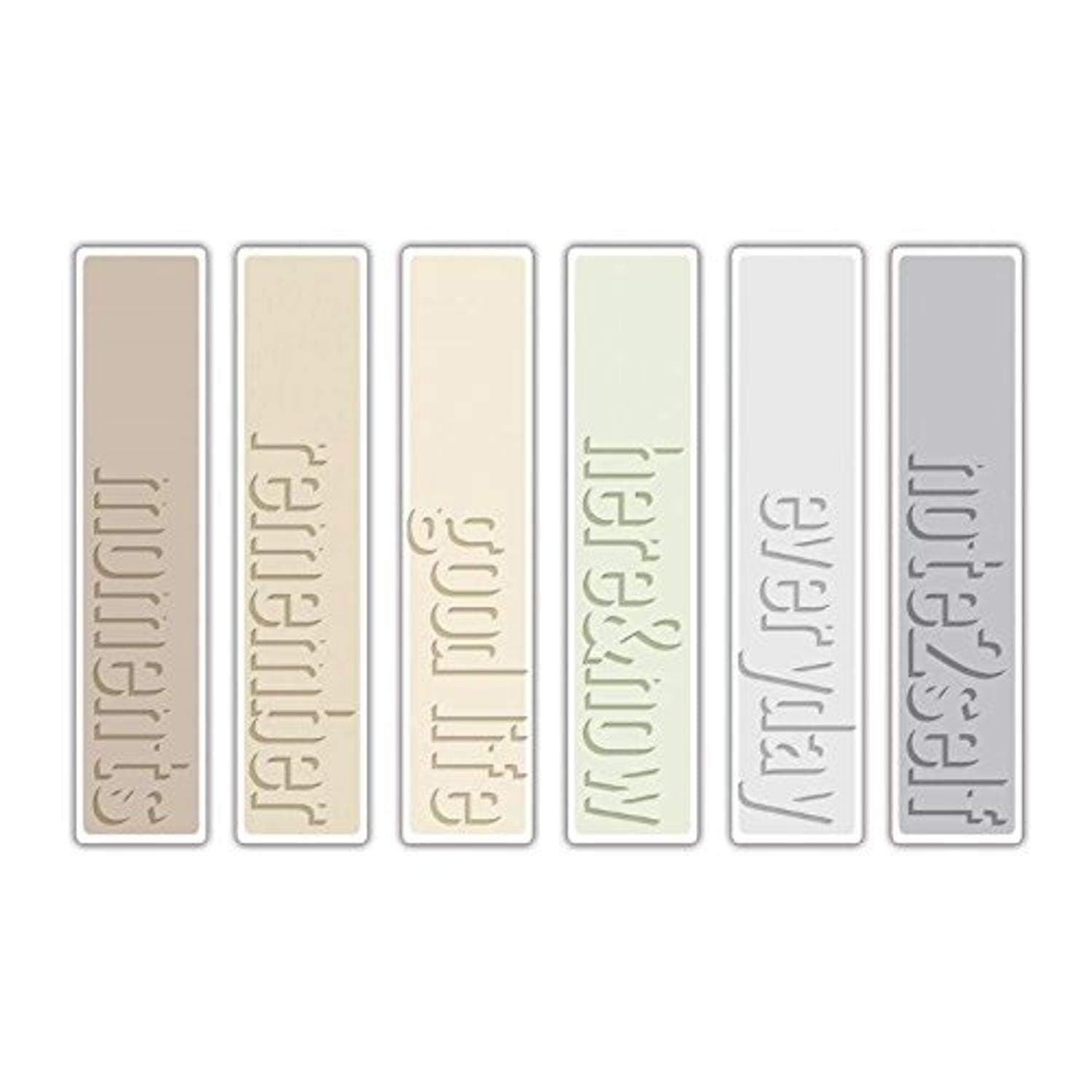 SizzixTim Holtz Documented Shadw Press Folders Set