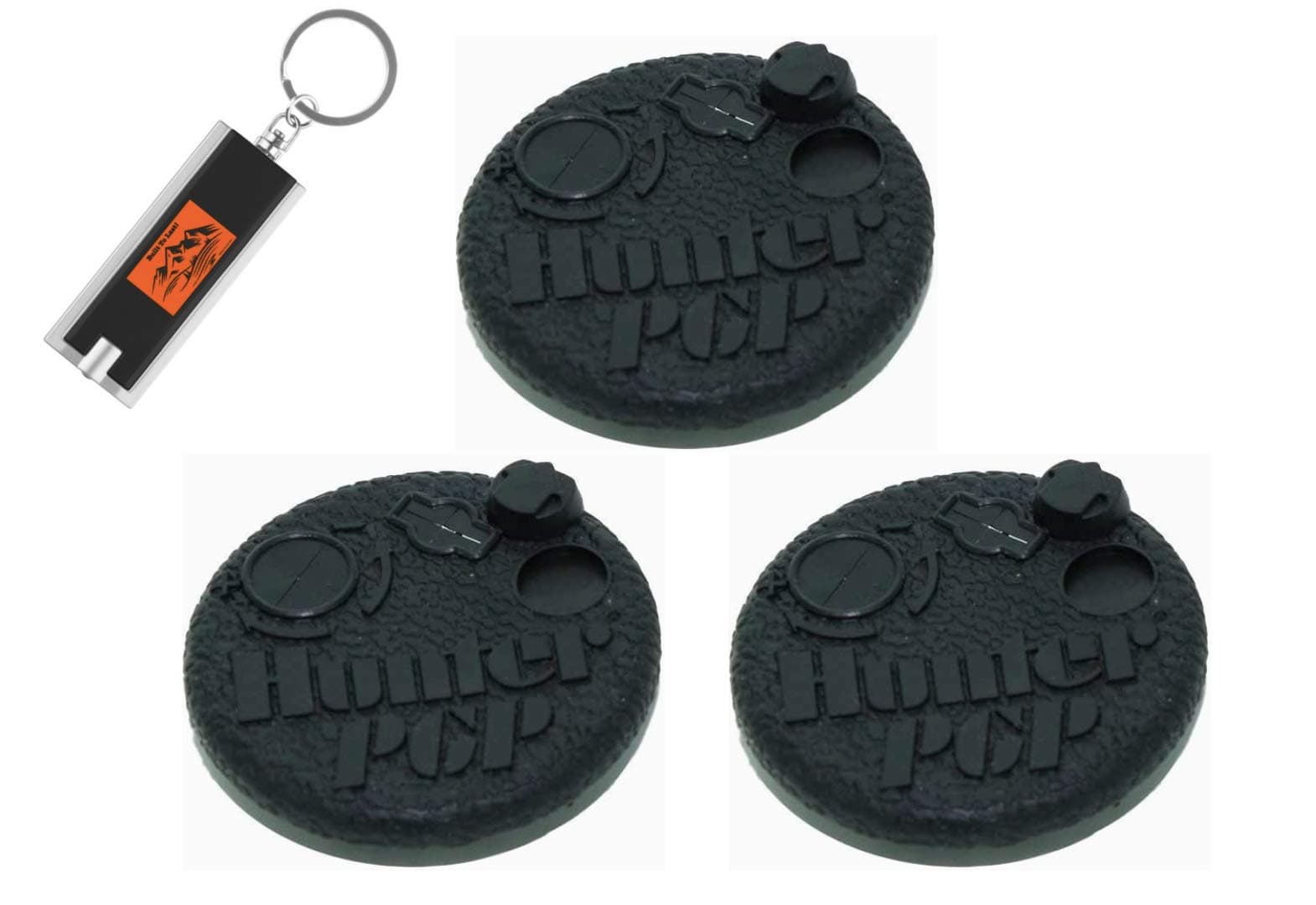 3 Pack Hunter Protective Rubber Cap for PGP Rotor, Sprinkler Cap Replacement with LED Keychain Light