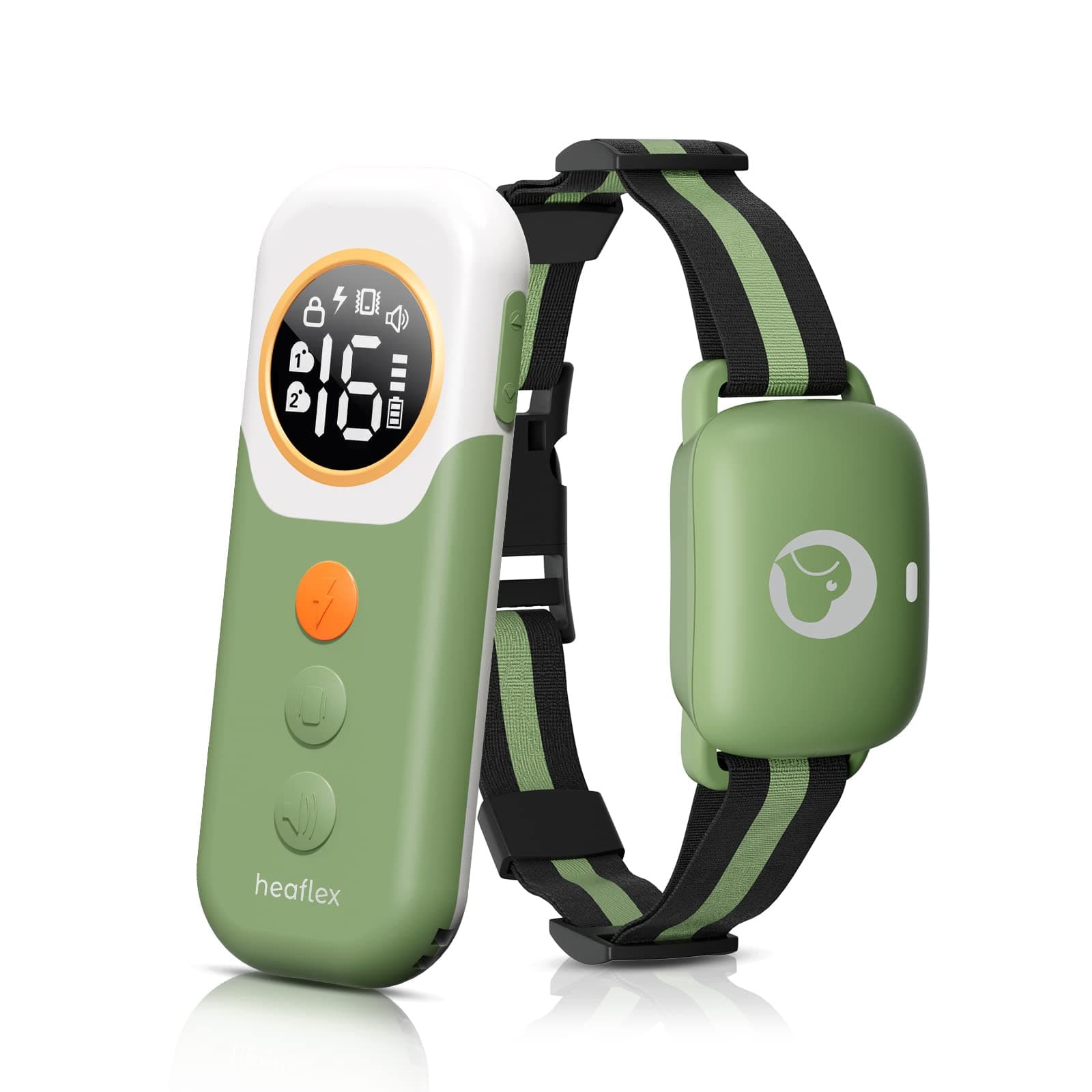 Heaflex Electric Dog Training Collar with Remote 1640FT, E-Shock, Security Lock with 3 Safe Training Modes, Rechargeable IP67 Waterproof Collars for Small Medium Large Dogs