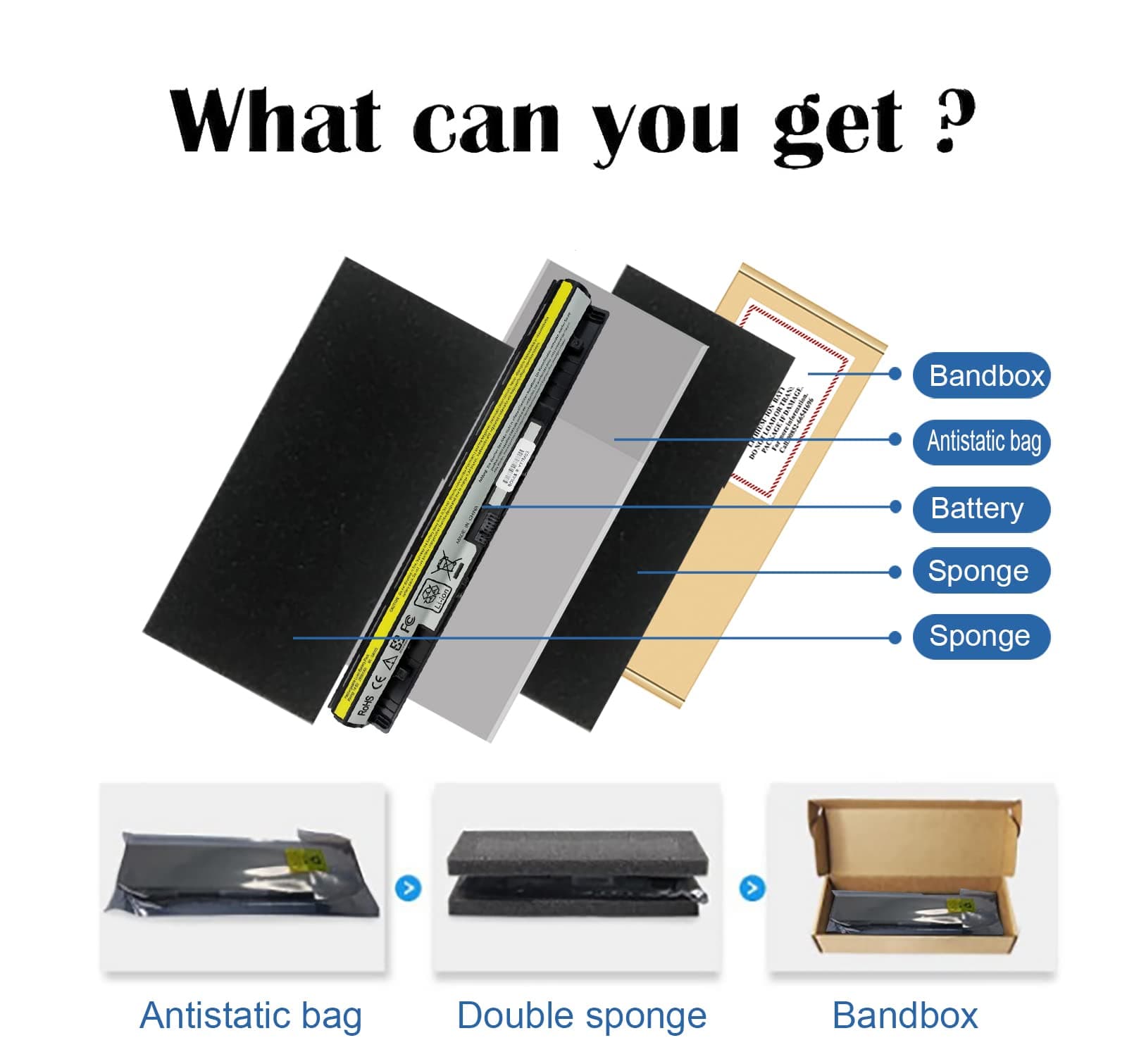 Laptop G50 Battery Replacement for Lenovo