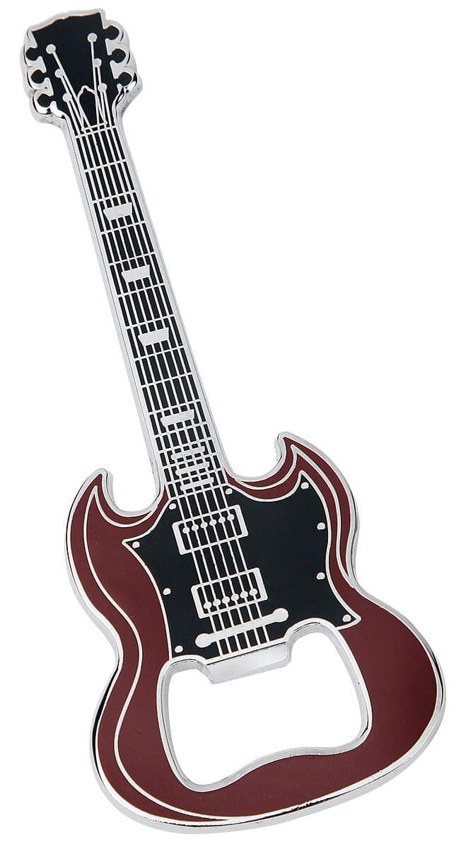 Guitar SGBottle Opener Brown