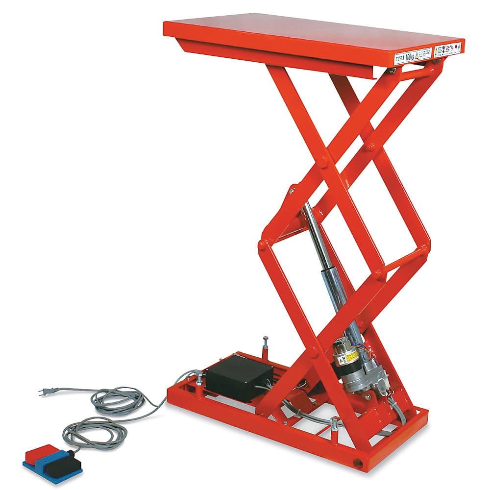 Hamaco Mini Type Lift Tables - 19.7"Wx25.6"D Platform - 5.2-22" Lift Height