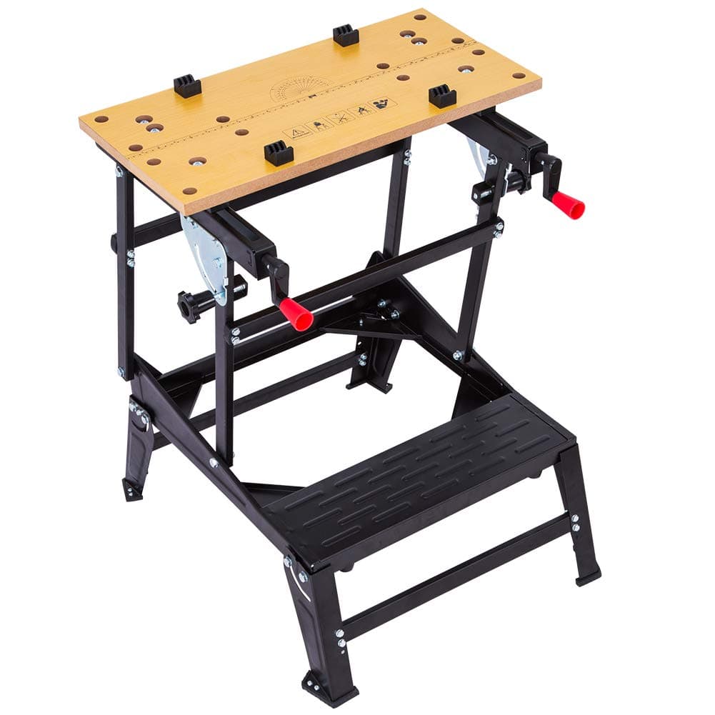 FORUP Folding Workbench Multipurpose Workmate Workbench Sawhorse