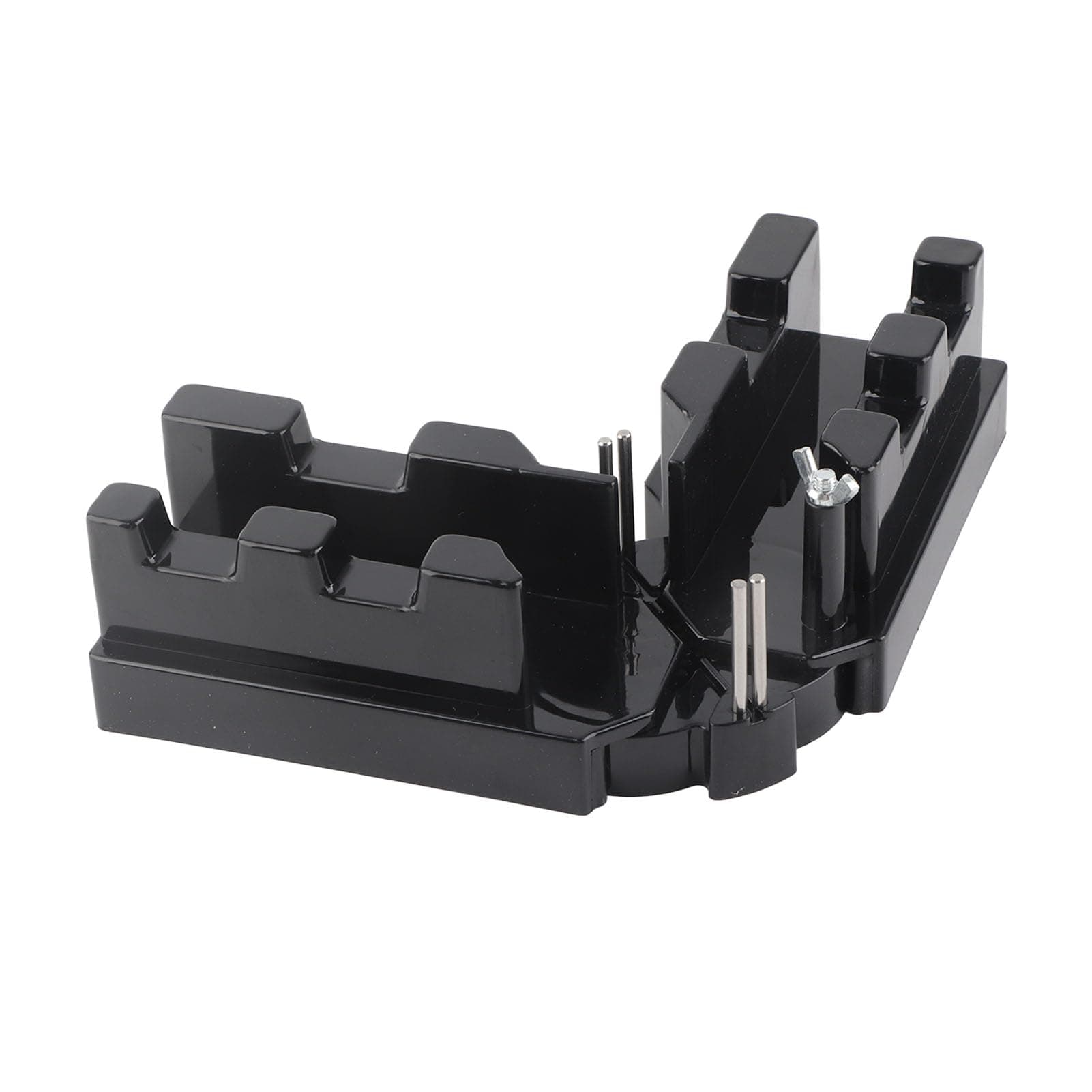 Mitre Measuring Cutting Tool, 2 in 1 Miter Saw Protector, Bevel and Mitre Box, Measuring and Sawing Mitre Angle Finder 85-180° for Pipeline Installation Woodworking Tool