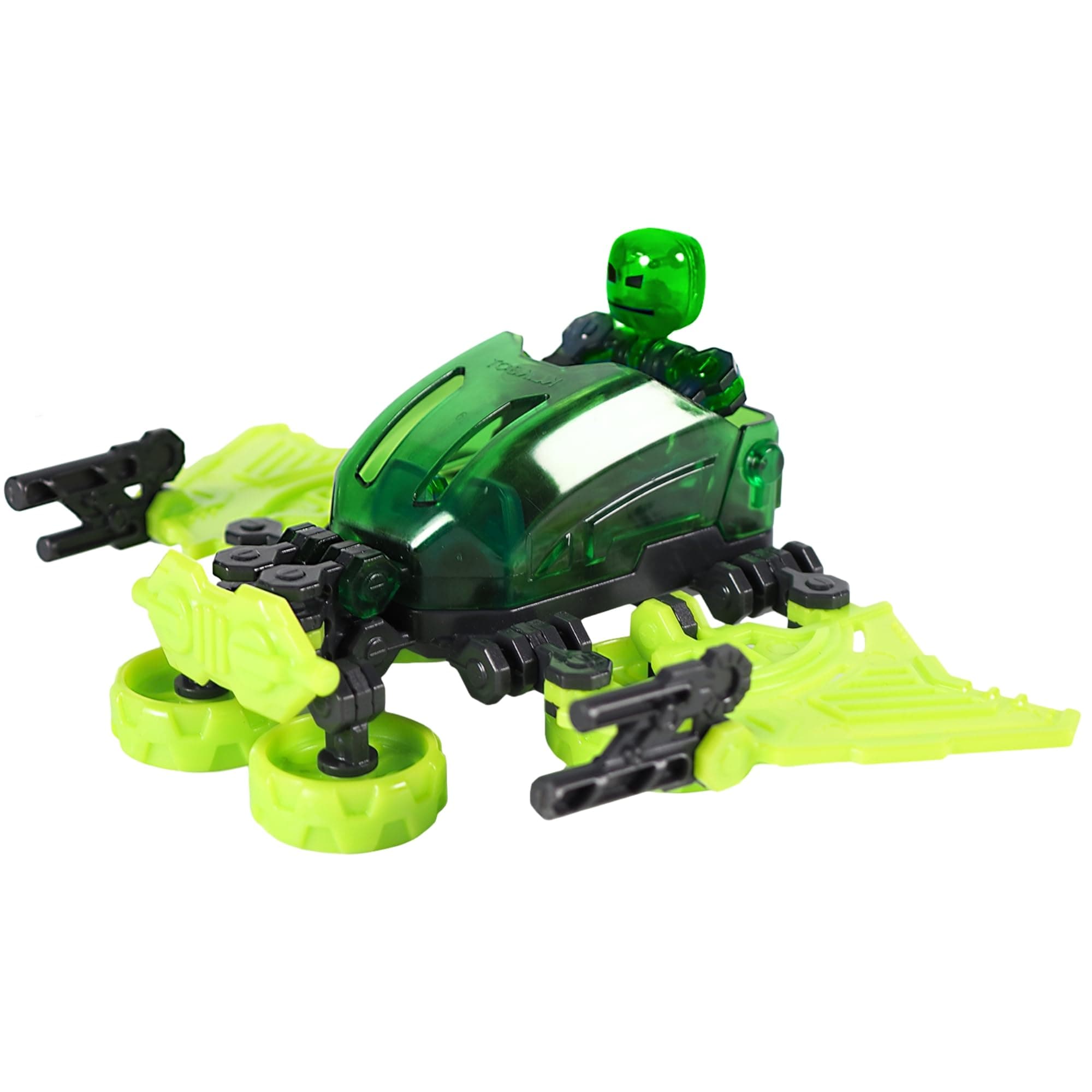 Klikbot Megabots - Create Stop Motion Animation, for Ages 8 and Up - Drifter (Green)