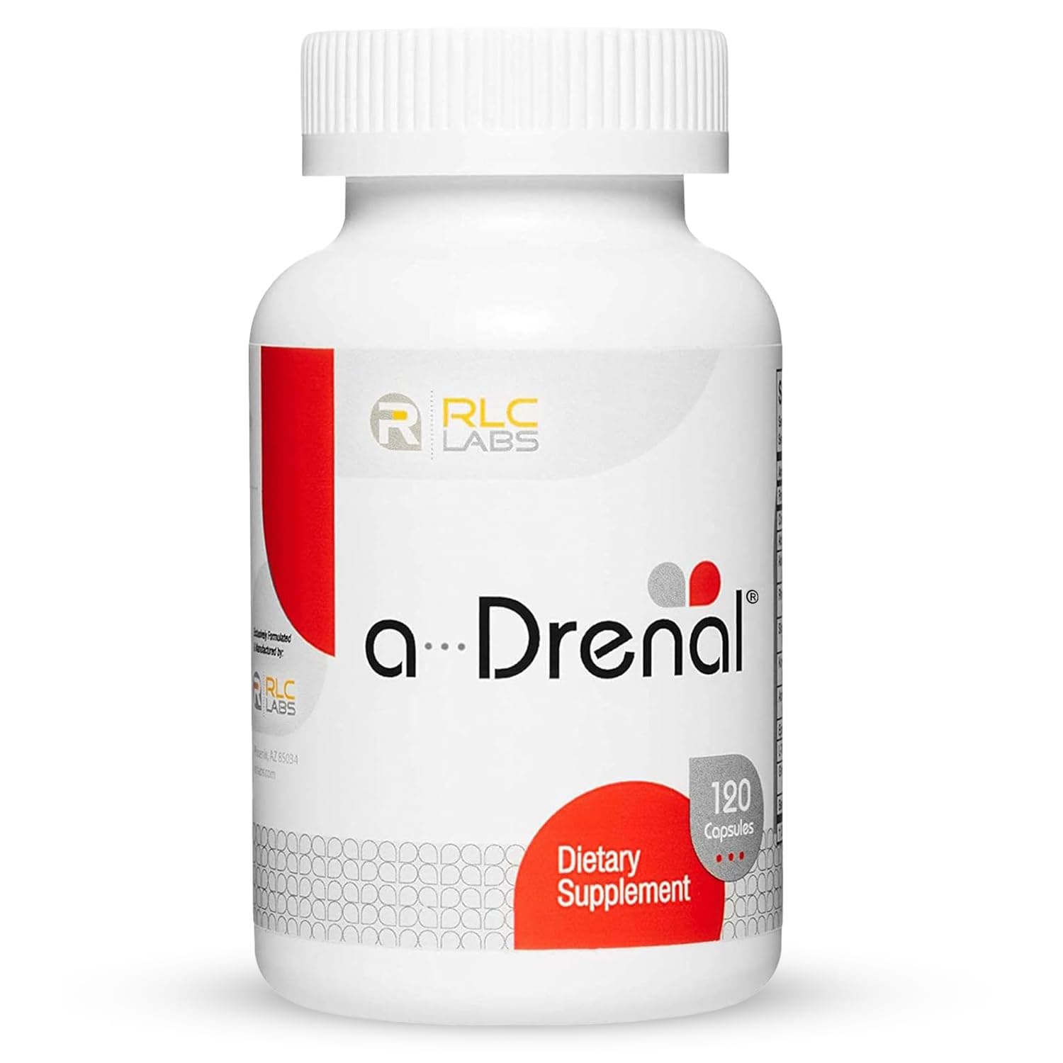 RlC Labs A-Drenal Capsules, 120 Count