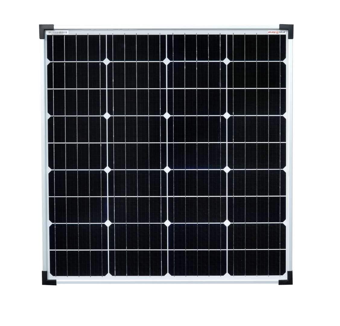 Enjoysolar® Mono 80W Solar Panel 12V Solar Modul for Caravan, Garden, Boating Housing