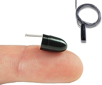 PingaOculto Spy Earpiece Bluetooth Wireless Earphones Invisible Hidden Mini Headset Exam Phone Microphone - Secret Earphone Micro Ear (Spy Earpiece Vip Pro UltraMini Bluetooth Wired Microphone)