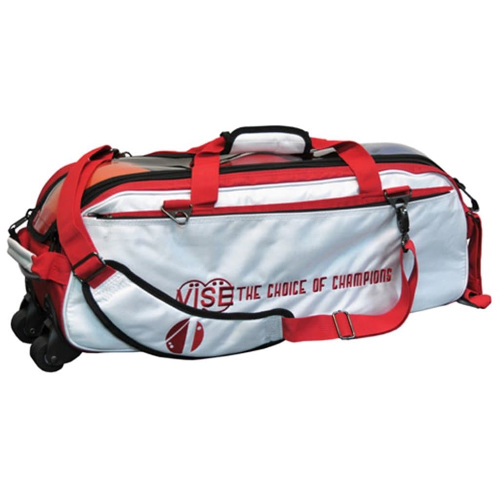 Vise Clear Top 3 Ball Roller Bowling Bag