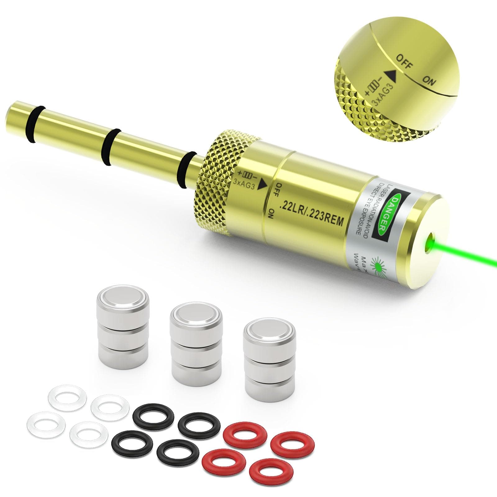 .22 End Barrel Laser Bore Sight