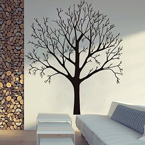 BestPricedDecals Bare Tree ~ Small, Med, or Large Wall Decal (Lrg: 35" x 40")