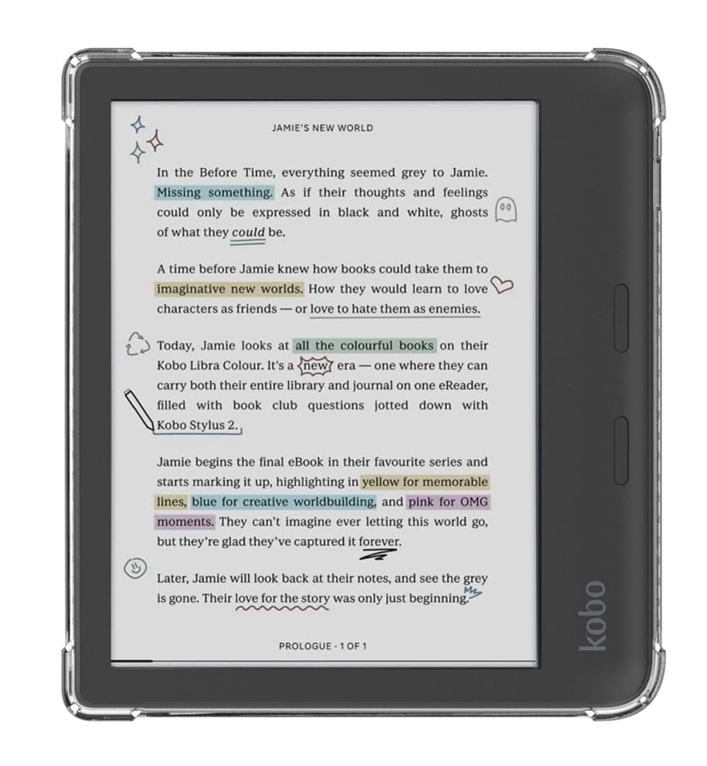 Zcooooool Case for Kobo Libra 2 eReader 7 inch Reinforced Corners Cover/Libra Case