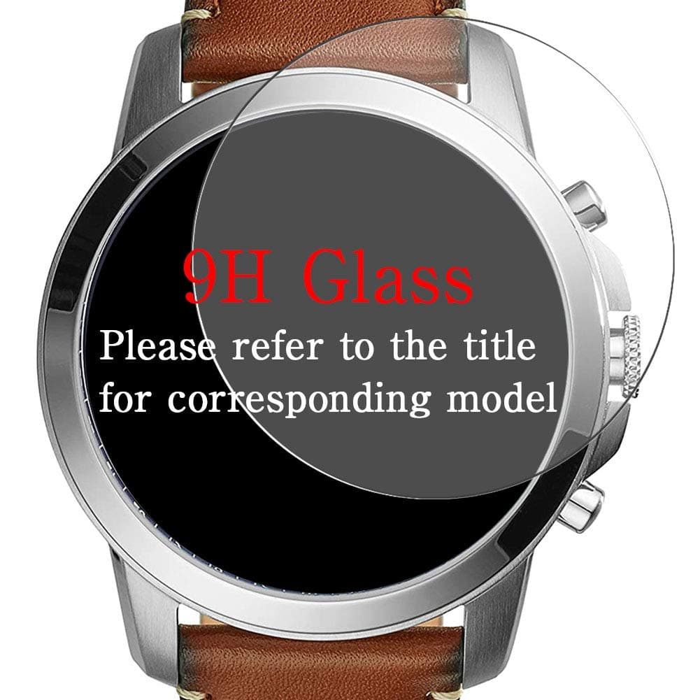 Puccy[3 Pack] Puccy Tempered Glass Screen Protector Compatible with Brooklyn Watch Co. Carlton 203-M1121 Film Protectors Anti Scratch Bubble Free for Smartwatch