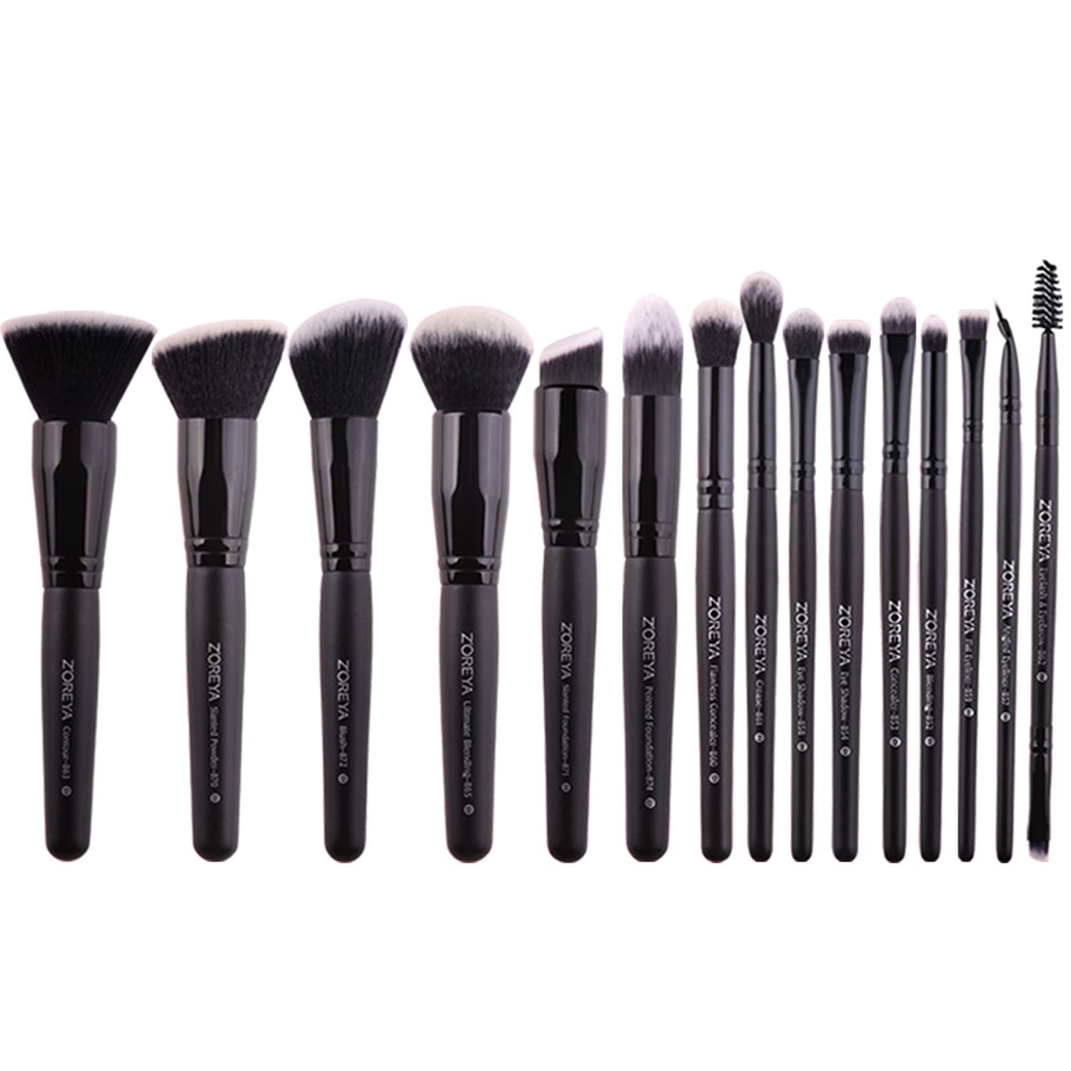 Makeup Brush Set 15pcs Makeup Brushes Make Up Brushes Powder Eyebrow Foundation Blush Cosmetic Kits Pincel Maquiagem Professional Completa