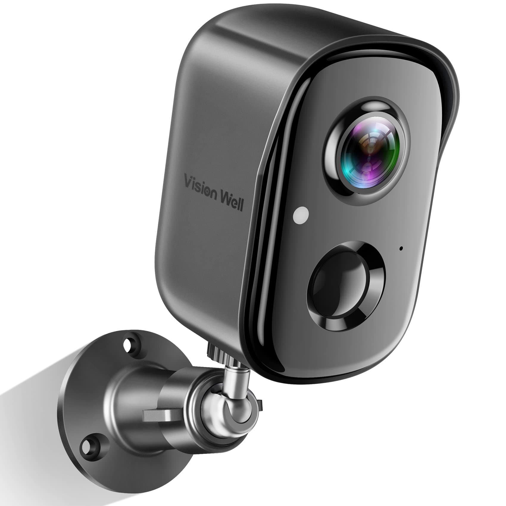 Security Cameras Wireless Outdoor, 2K Battery Powered AI Motion Detection Spotlight Siren Alarm WiFi Surveillance Indoor Home Camera, Color Night Vision, 2-Way Talk, Waterproof, Cloud/SD Storage