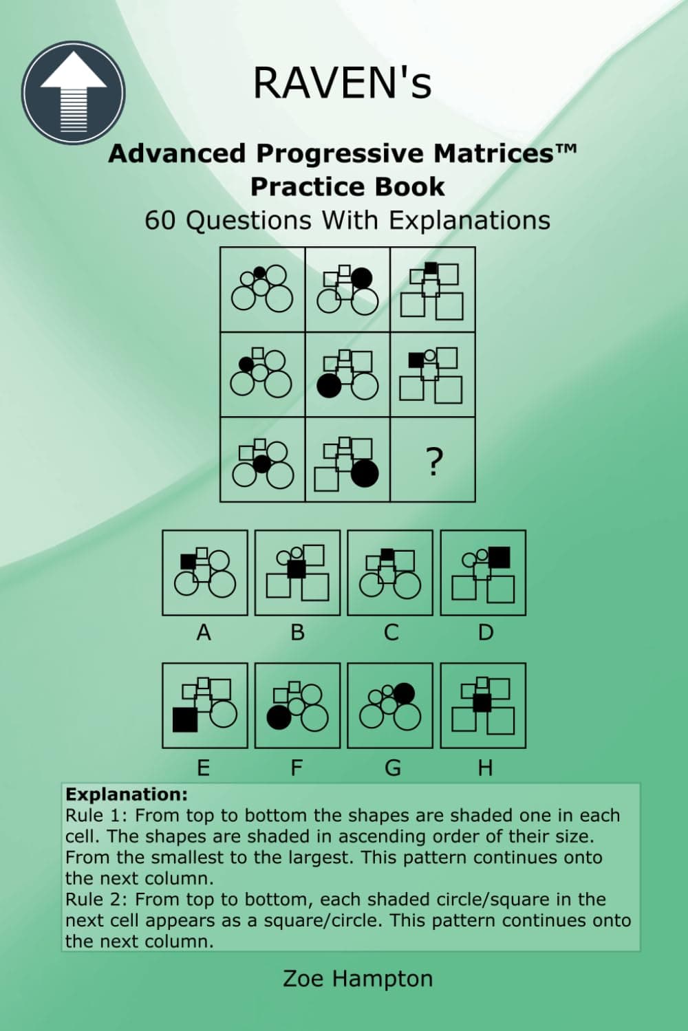 Raven's Advanced Progressive Matrices™ Practice Book: IQ Test Paperback – April 21, 2022