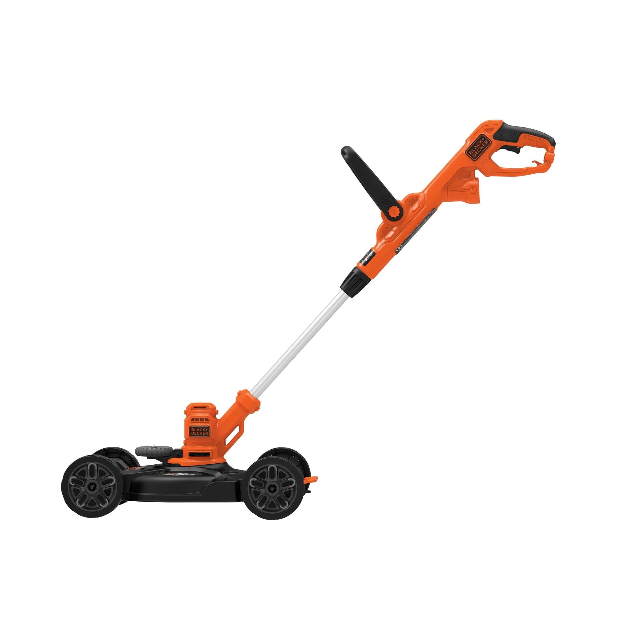 BLACK+DECKER Electric Lawn Mower, String Trimmer, Edger, 3-in-1, Corded (BESTA512CM)