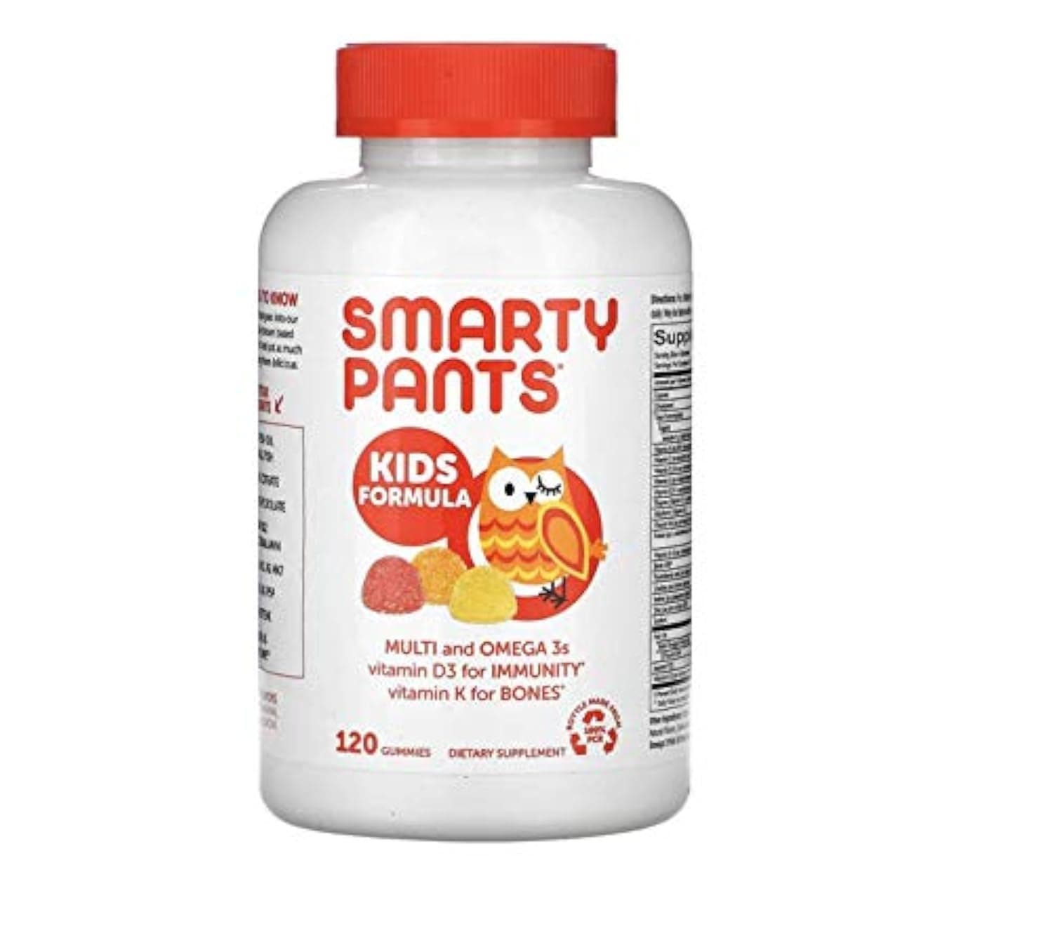 SmartyPants Kid Multivitamin Omga3 and D - 120 Count