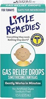 Little Remedies Infants and Children Tummys Gas Relief Drops, Natural Berry, 0.5 Fluid Ounce