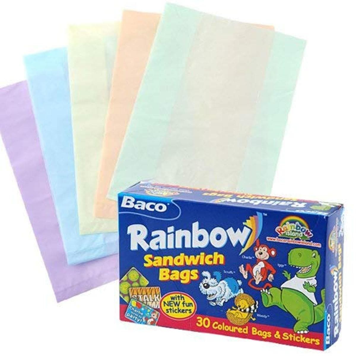 Bacofoil Rainbow Sandwich Bag