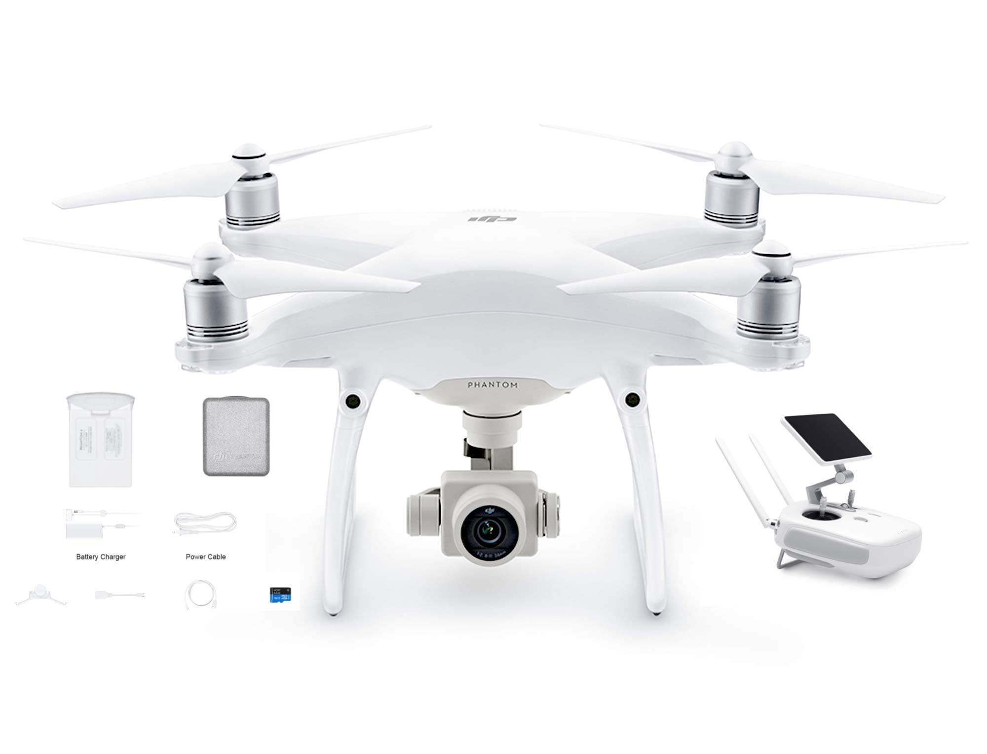 DJI Phantom 4 Advanced+ (Plus) Drone Quadcopter 4K Camera Built-in LCD on Remote (Renewed)