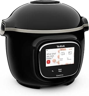 Cook4me Touch CY912840 Connected Digital Multi Pressure Cooker – 6L/Black & Stainless Steel
