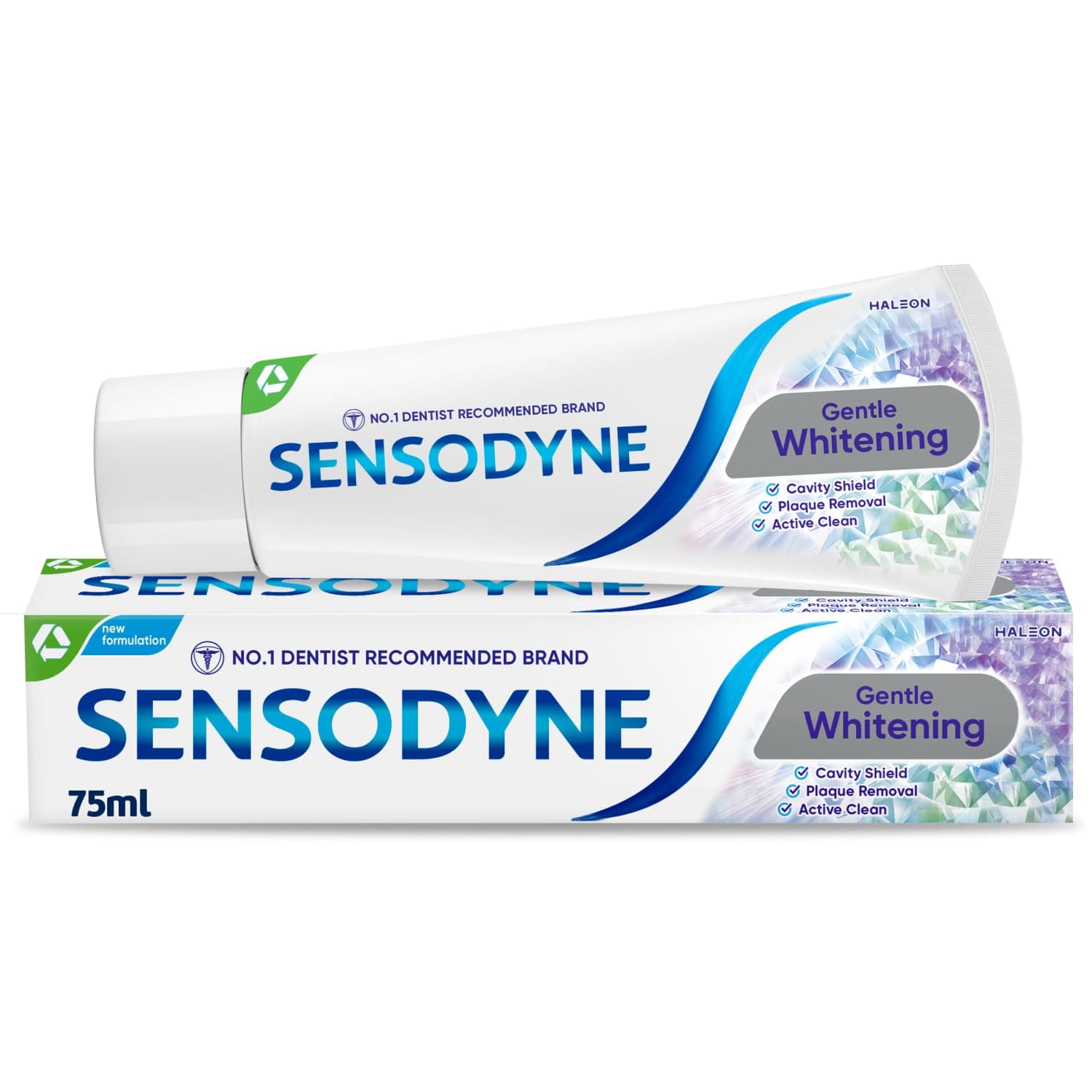 Sensodyne Toothpaste Sensitive Daily Care, Gentle Teeth Whitening Toothpaste for Everyday Care, 75ml